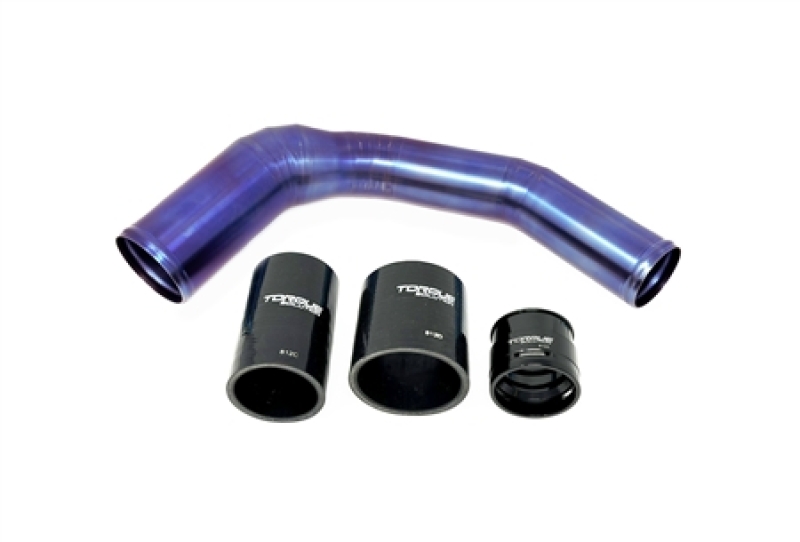 Subaru WRX Intercooler - Top Mount - Torque Solution - Titanium - Burnt Purple/Blue - `22-`27